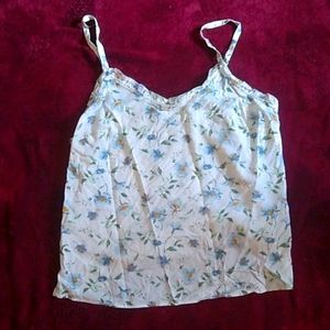 Floral tank top